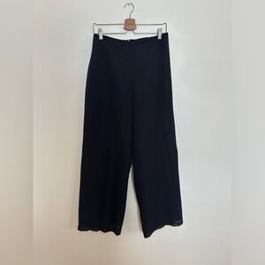 Vintage “Moonlighting”Black Straight Leg Dress Pants - Size 11/12